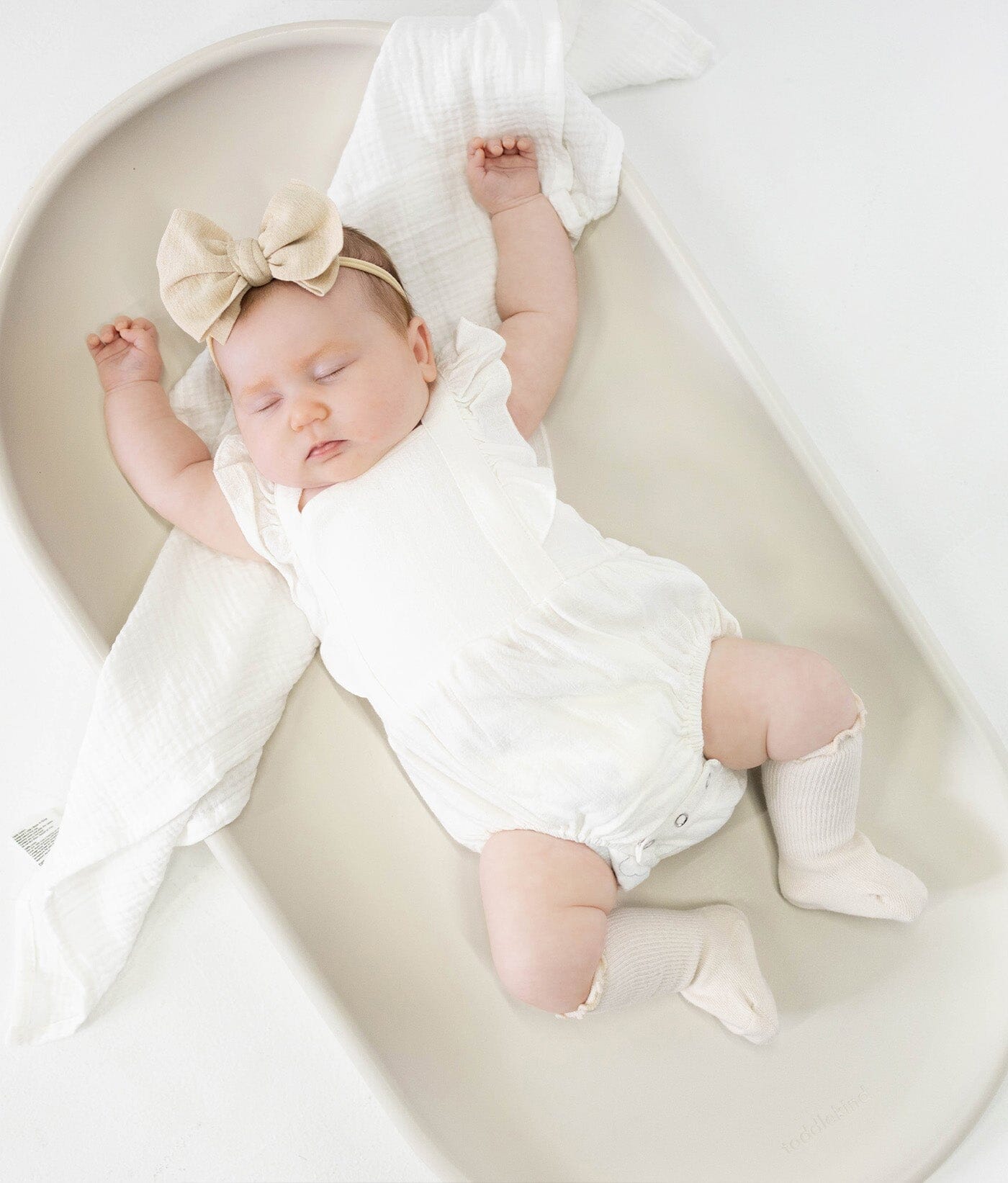 Toddlekind USA Nest Pad In Turtle Dove- Strolleria