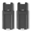 Black UPPAbaby Upper Adapters for Cruz V2 - Top View | Strolleria