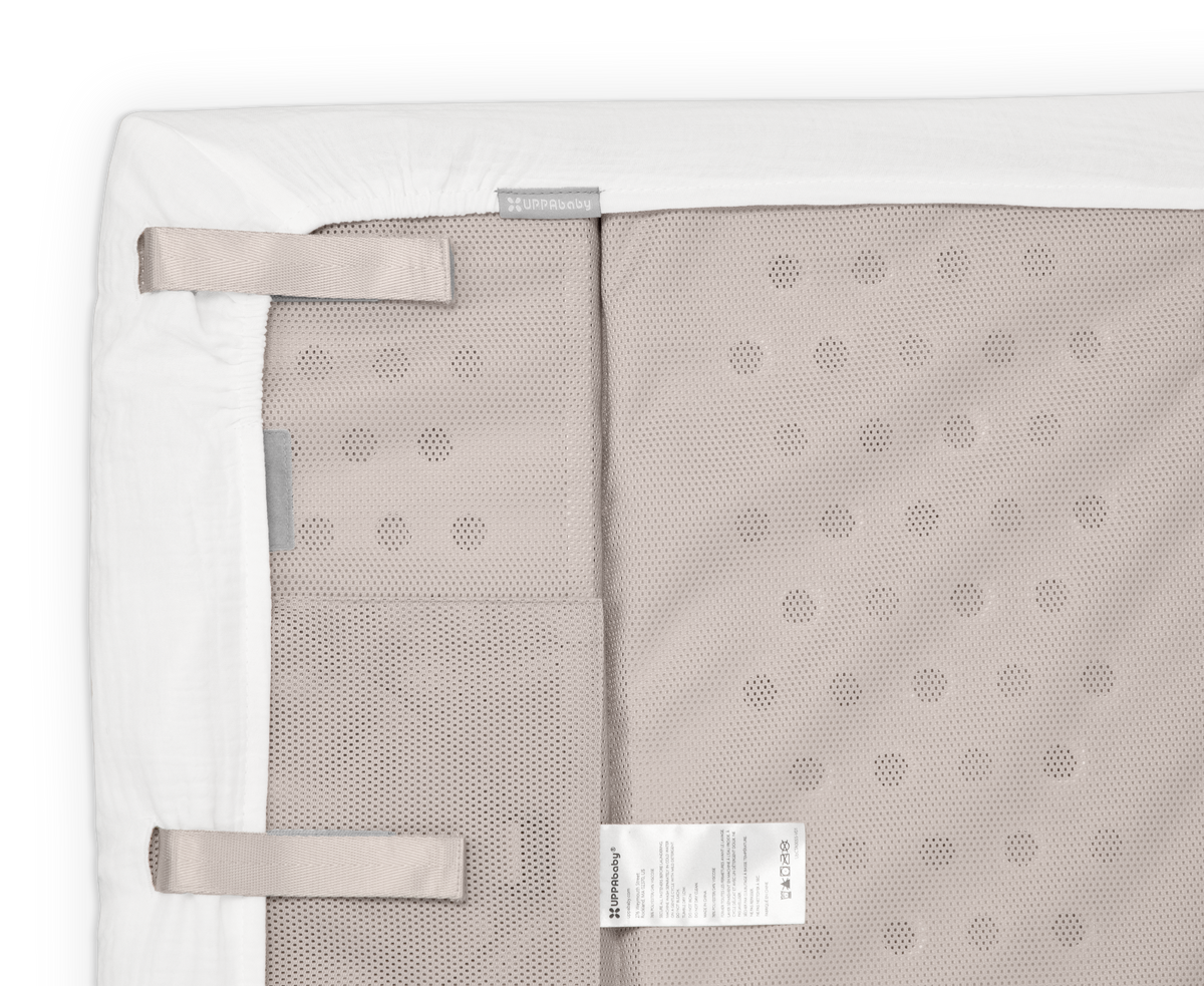 UPPAbaby Remi V2 Organic Cotton Mattress Cover- Strolleria