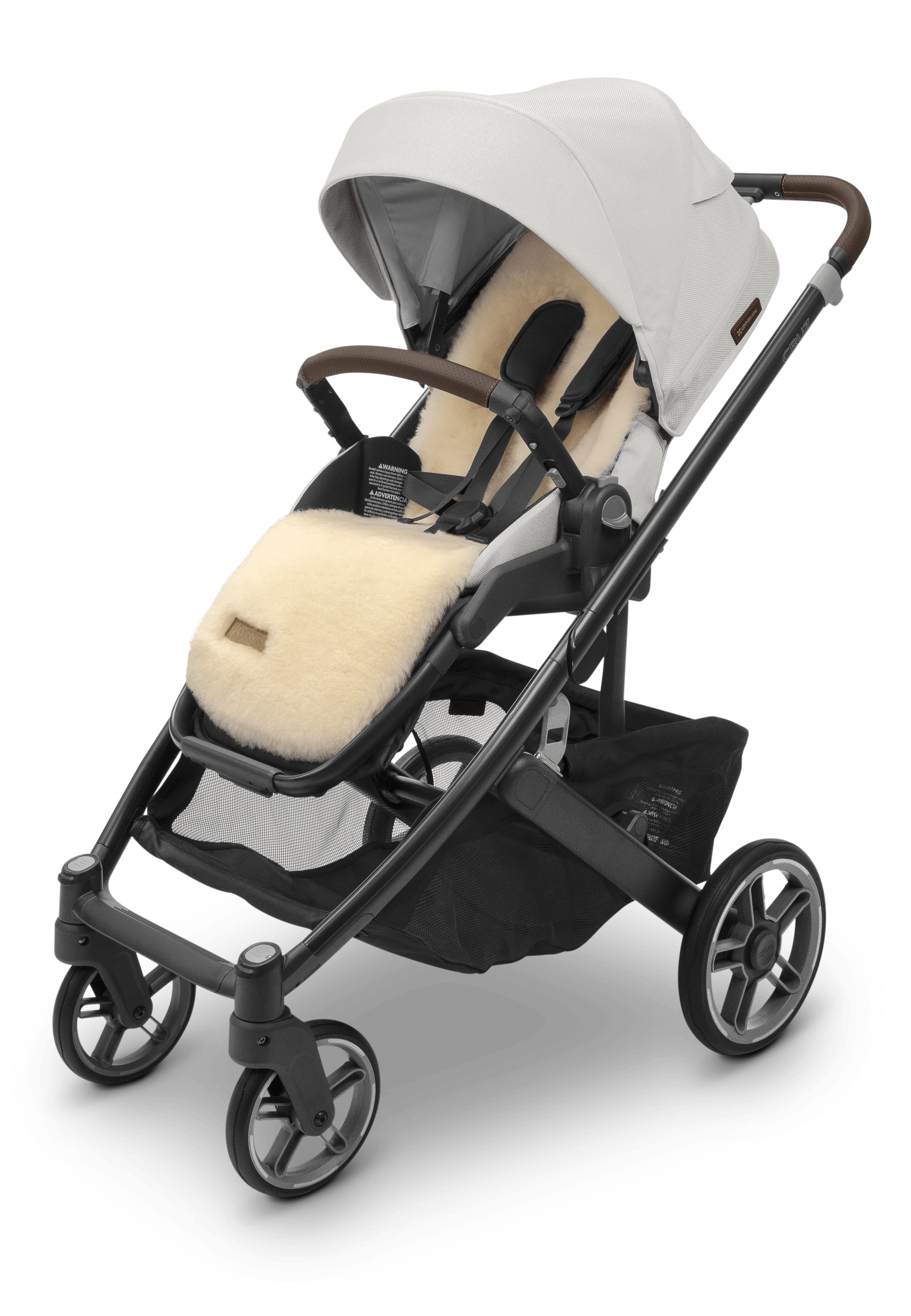 UPPAbaby Seat Liner Luxe - Natural - Shearling Wool- Strolleria