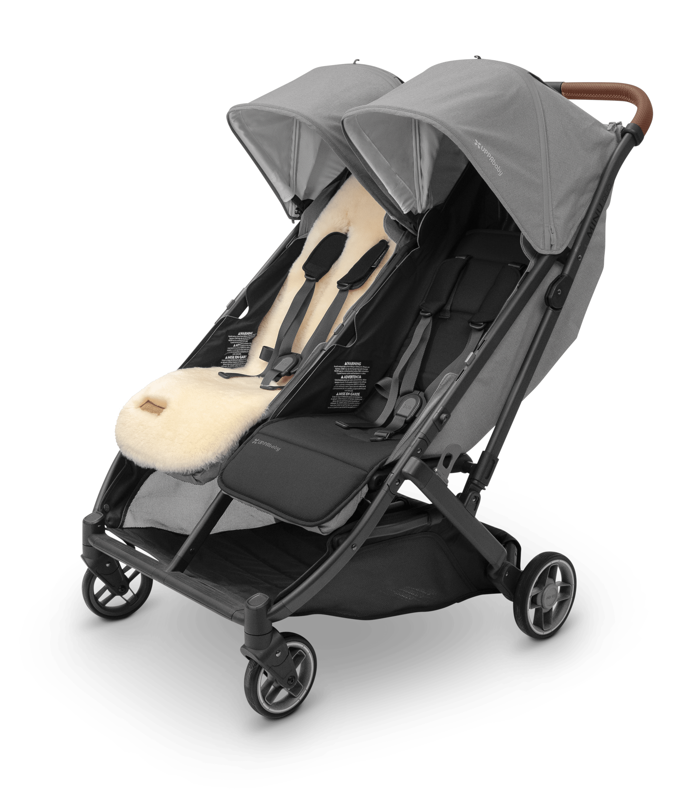 UPPAbaby Seat Liner Luxe - Natural - Shearling Wool- Strolleria