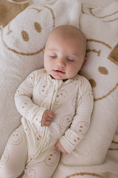 Forever French Baby - Bamboo Zip Pajamas | Just Smile