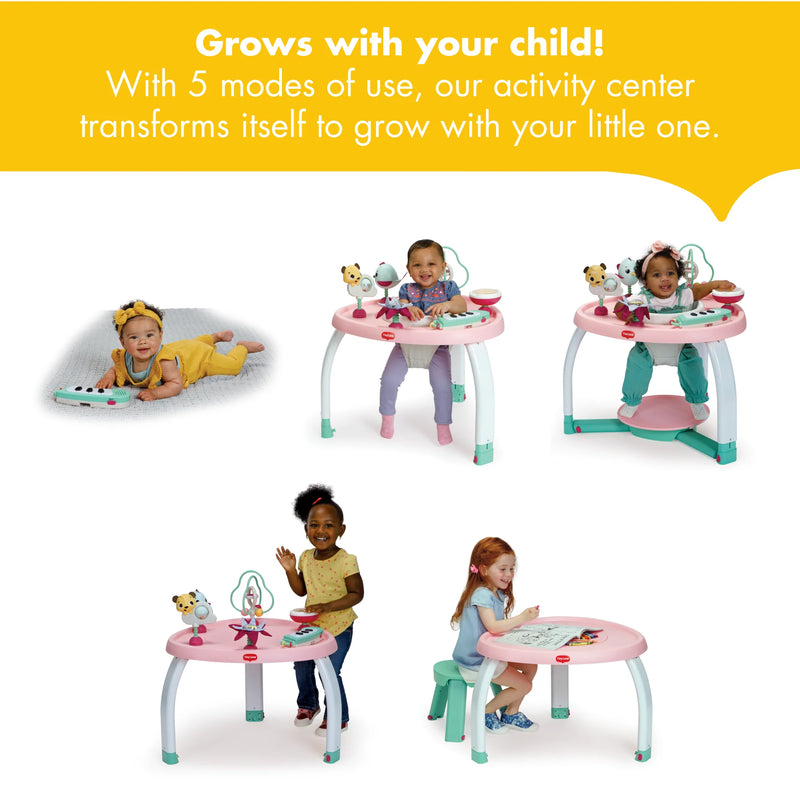 Tiny Love 5-in-1 Here I Grow Stationary Activity Center - Black & White