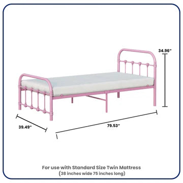 BK Furniture Melissa Twin Bed- Strolleria