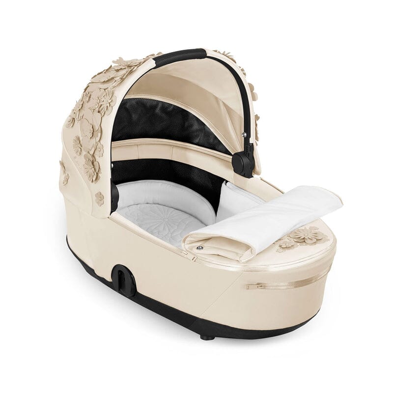 CYBEX Mios 3 Lux Carry Cot - Simply Flower Beige