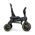 Doona Liki Trike with B&W Cool Sketch Stickers Applied - Side View | Strolleria