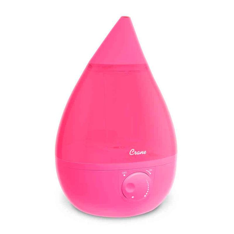 Crane Baby Drop Cool-Mist Humidifier Pink