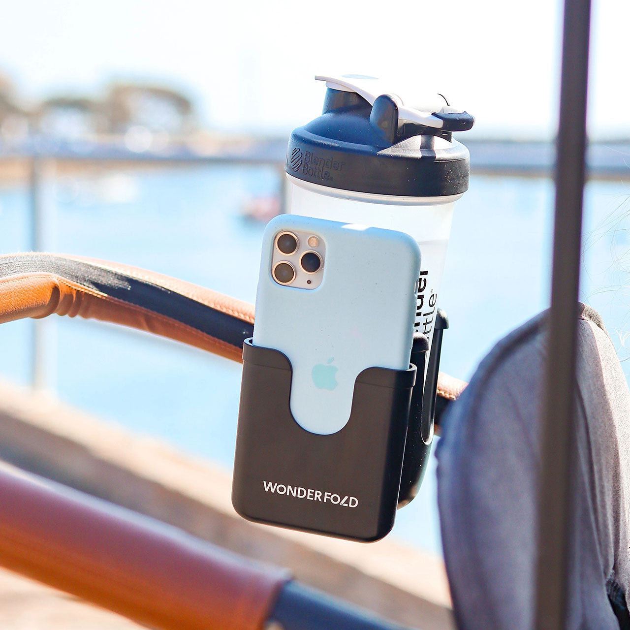 Wonderfold 2-In-1 Cup & Phone Holder (fits all wagons)- Strolleria