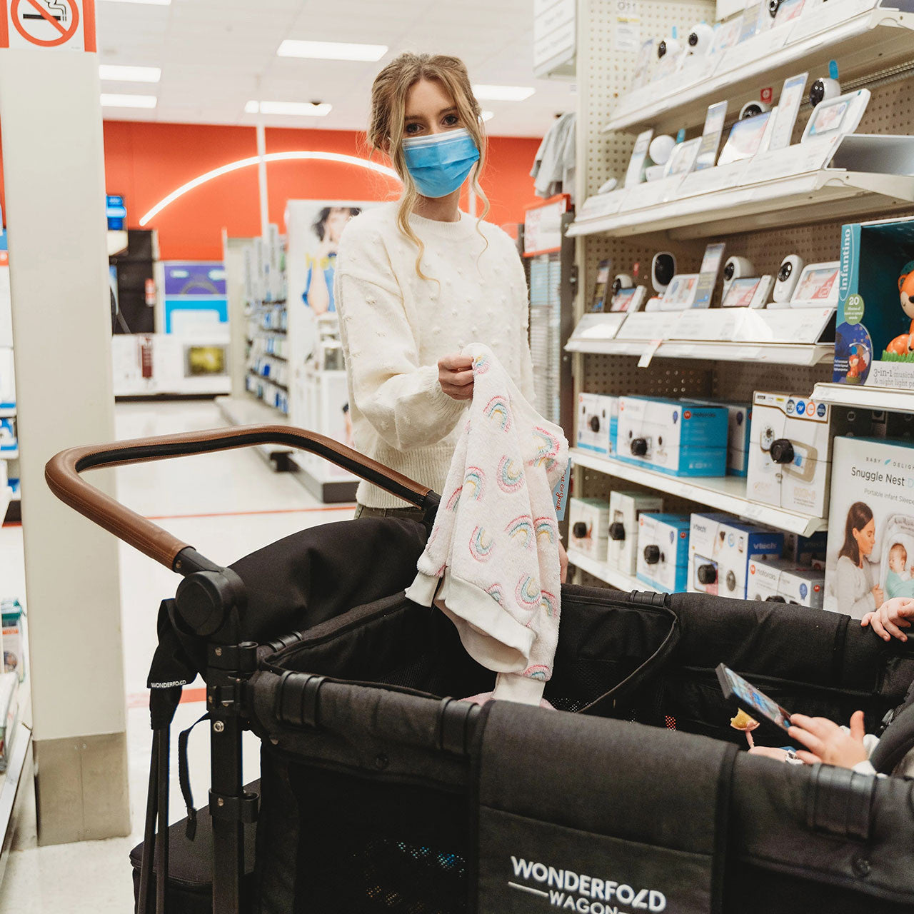 Wonderfold WonderTote Shopping Basket for W4- Strolleria
