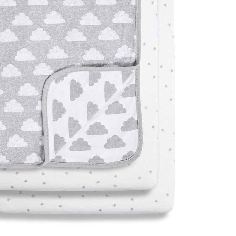 Snuz Snuz 3pc. Bassinet Bedding Set - Cloud