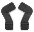 Black UPPAbaby Minu V3 Car Seat Adapters - Top View Pair | Strolleria