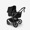 Heritage Black Bugaboo Fox 5 Renew Bassinet Stroller - Side View | Strolleria