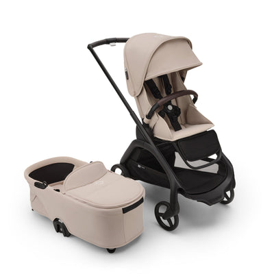 Bugaboo Dragonfly Stroller and Bassinet Complete Desert Taupe