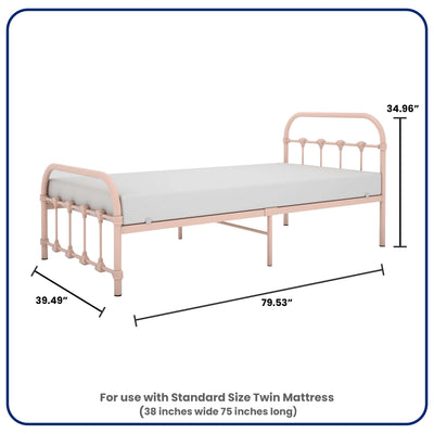BK Furniture Melissa Twin Bed