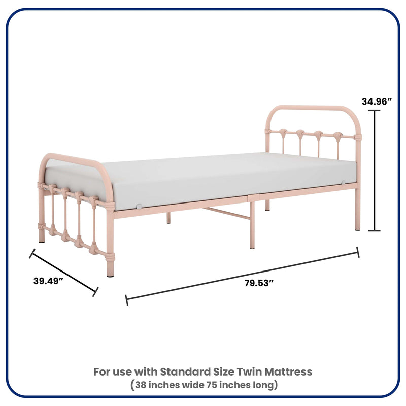 BK Furniture Melissa Twin Bed