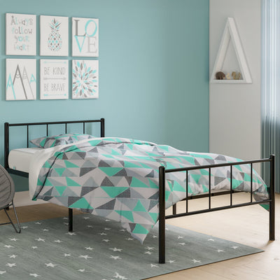 BK Furniture Austin Metal Twin Bed