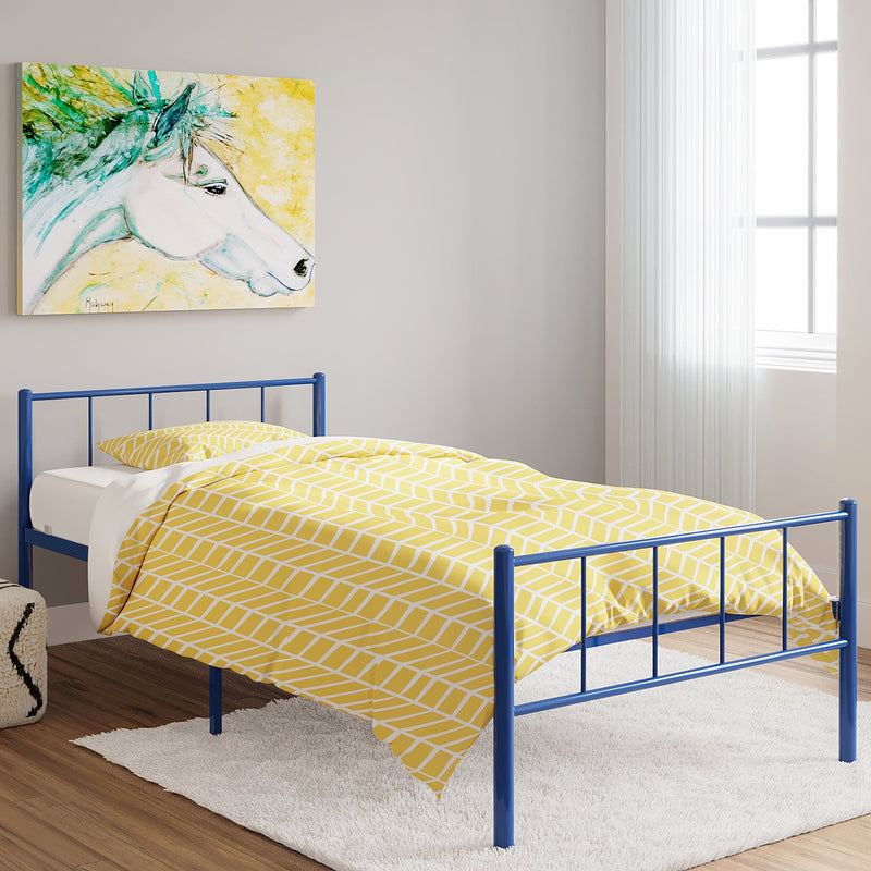 BK Furniture Austin Metal Twin Bed