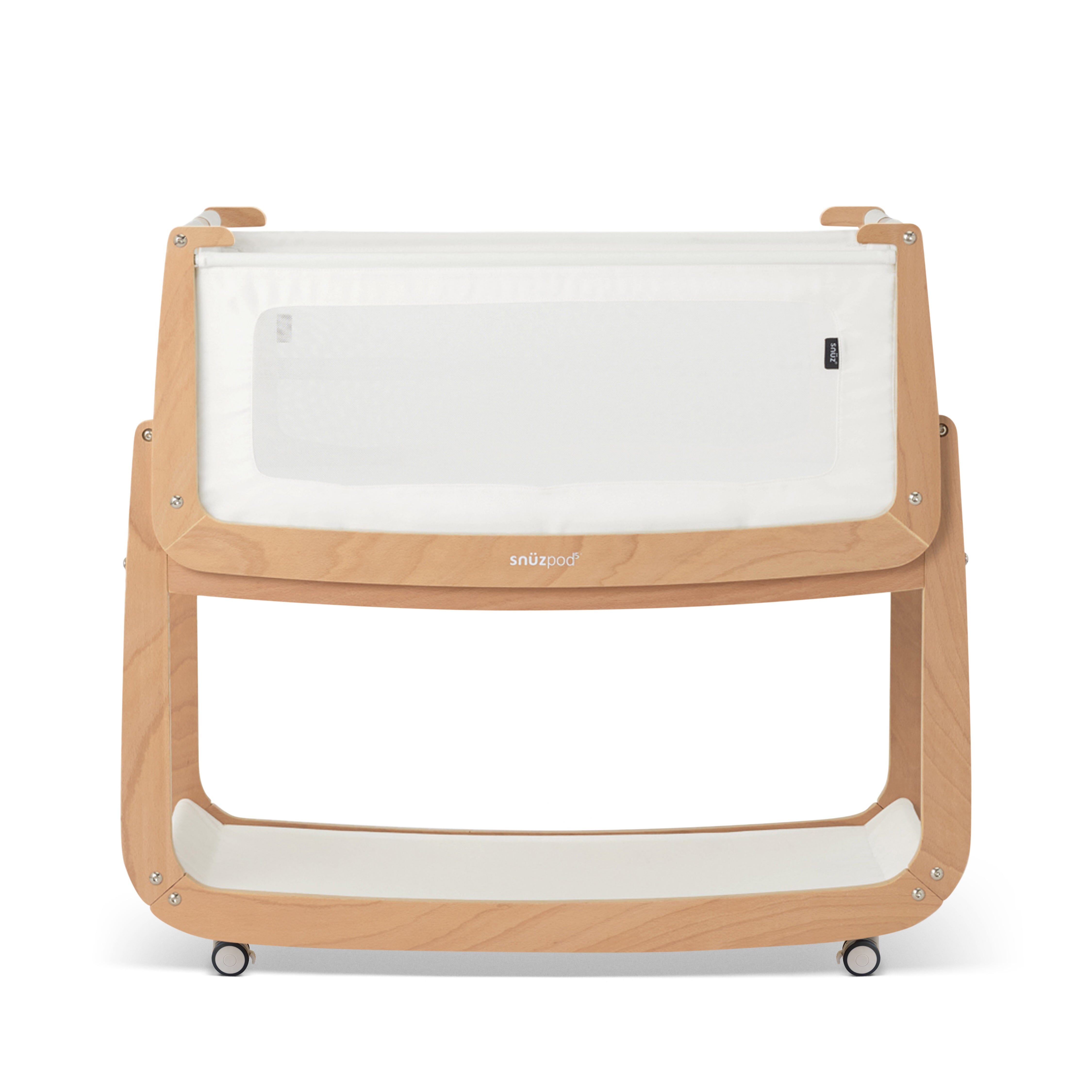 Snuz SnuzPod5 Bedside Bassinet - Natural- Strolleria