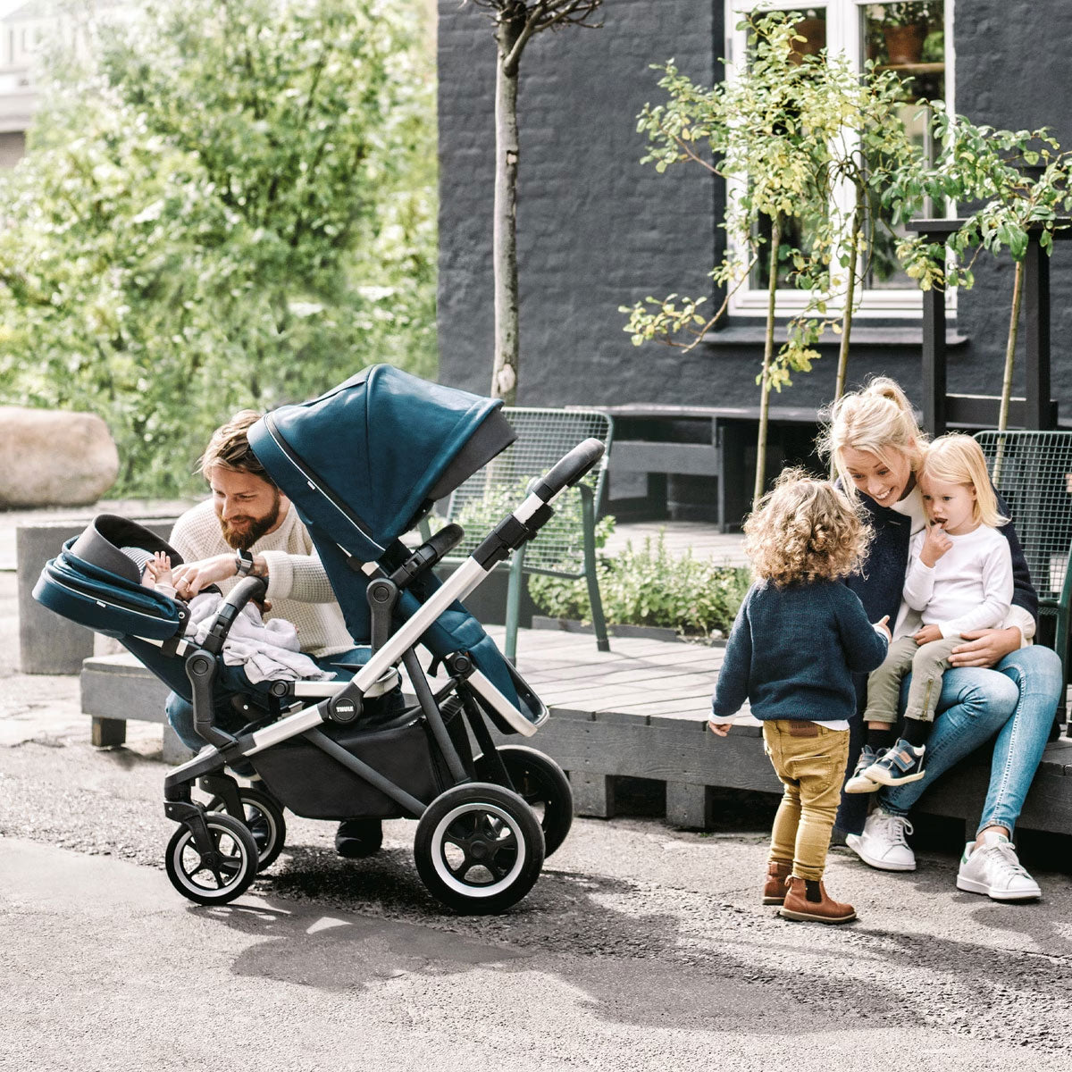 Thule Sleek 2 Sibling Seat- Strolleria