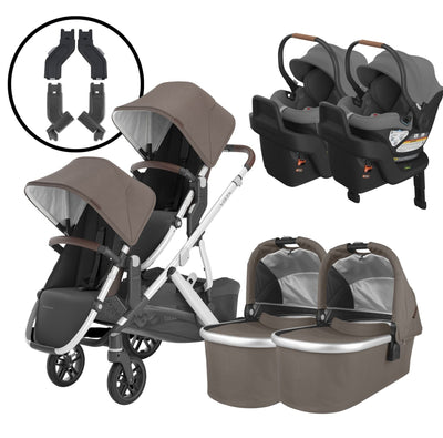 2024 UPPAbaby Vista V2 and Aria Twin Travel System