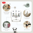 Tiny Love Black & White 4-in-1 Jump & Play Stationary Activity Center - Bambi Baby