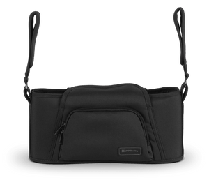 Charcoal UPPAbaby Carry-All Parent Organizer with Zippered Pocket - Front View | Strolleria