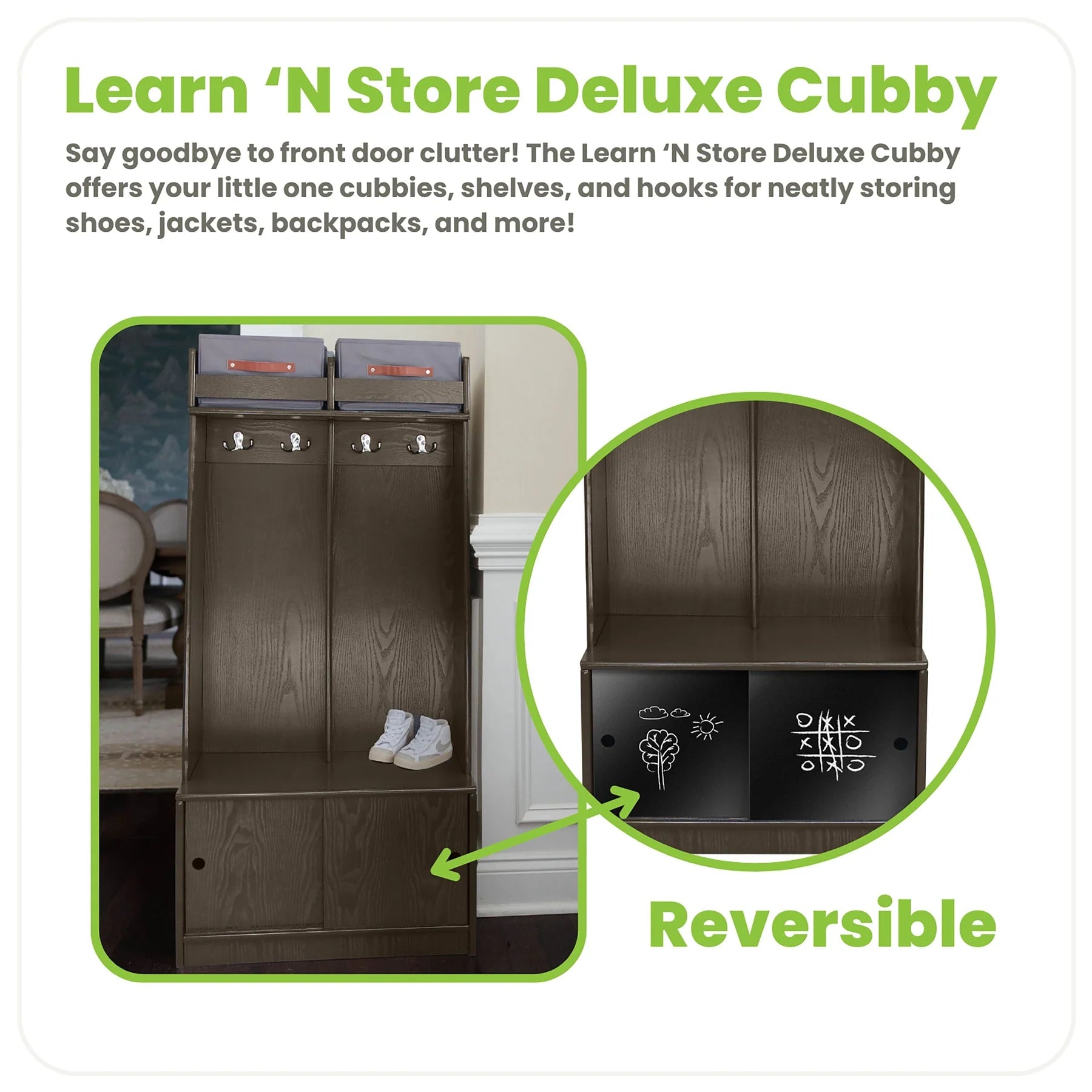 Little Partners Learn 'N Store Deluxe Cubby- Strolleria