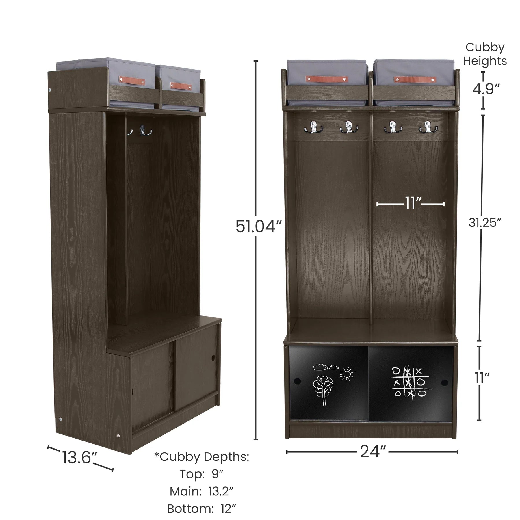 Little Partners Learn 'N Store Deluxe Cubby- Strolleria