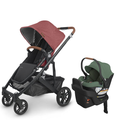 UPPAbaby Cruz V2 Stroller and Aria Travel System - Lucy / Gwen