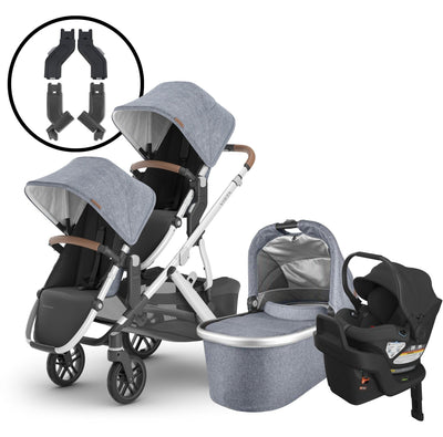 2024 UPPAbaby Vista V2 Double Stroller and Aria Travel System