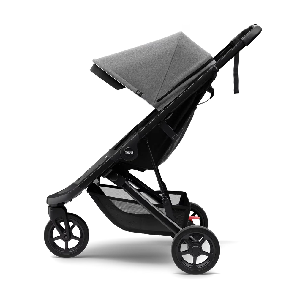 Thule Spring Compact Stroller - Grey Melange- Strolleria