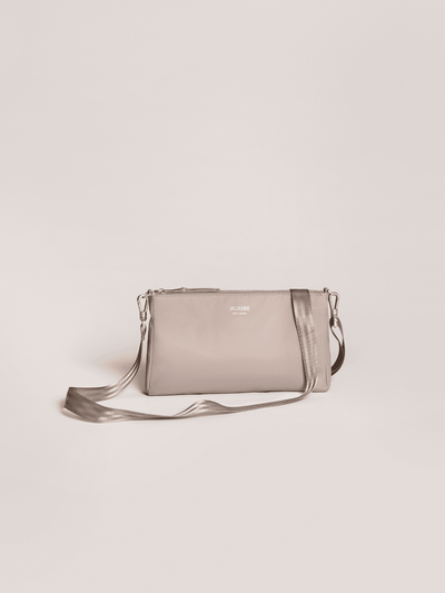 JuJuBe 3-Piece Pouch Clutch Purse Set - Taupe