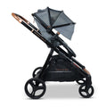 Shadow Venice Child Ventura Single to Double Tandem Stroller - Side Profile | Strolleria