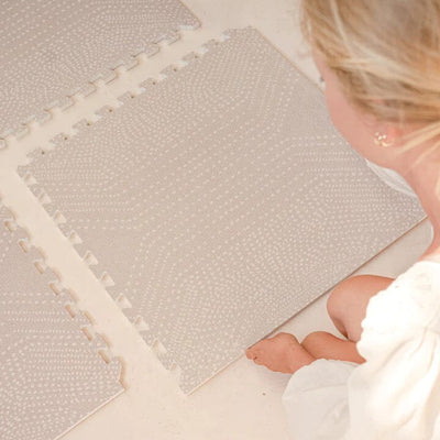 Toddlekind USA Haven Playmat In Deco - Latte