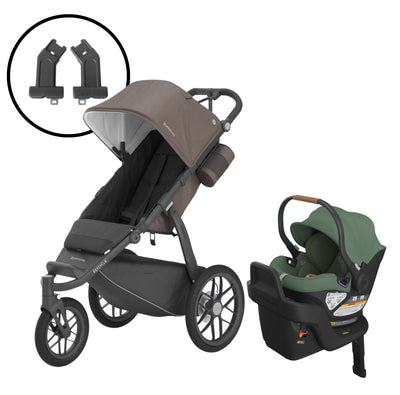 UPPAbaby Ridge and Aria Travel System - Theo/Gwen
