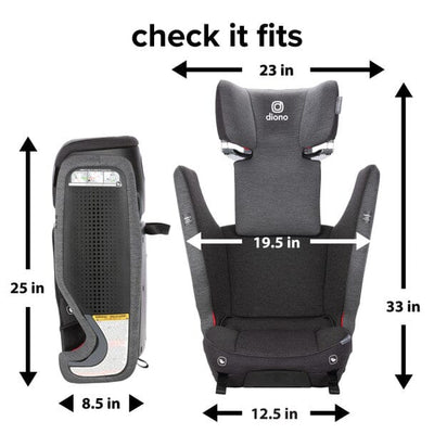 Diono Monterey 6XT SafePlus High-Back Booster