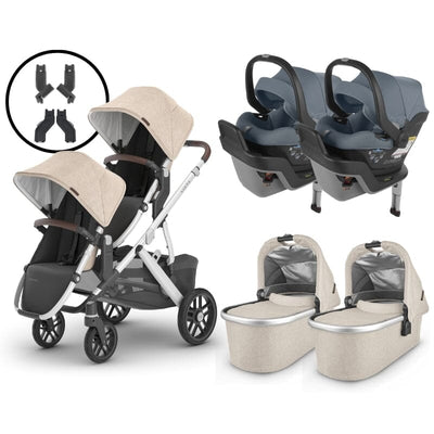 2024 UPPAbaby Vista V2 and Mesa Max Twin Travel System - Declan / Gregory