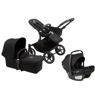 Bugaboo Donkey5 Mono and Turtle Air Shield by Nuna Travel System