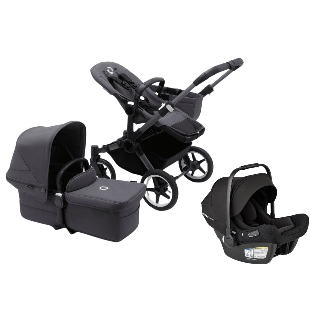 Bugaboo Donkey5 Mono and Turtle Air Shield by Nuna Travel System