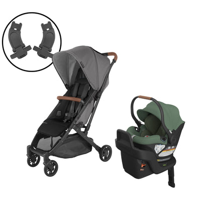 UPPAbaby Minu V2 and Aria Travel System - Greyson / Gwen