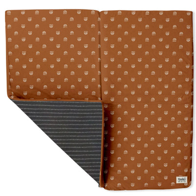 Toki Kids Rainbow Rust Organic Cotton Mat