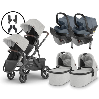 2024 UPPAbaby Vista V2 and Mesa Max Twin Travel System - Anthony / Gregory