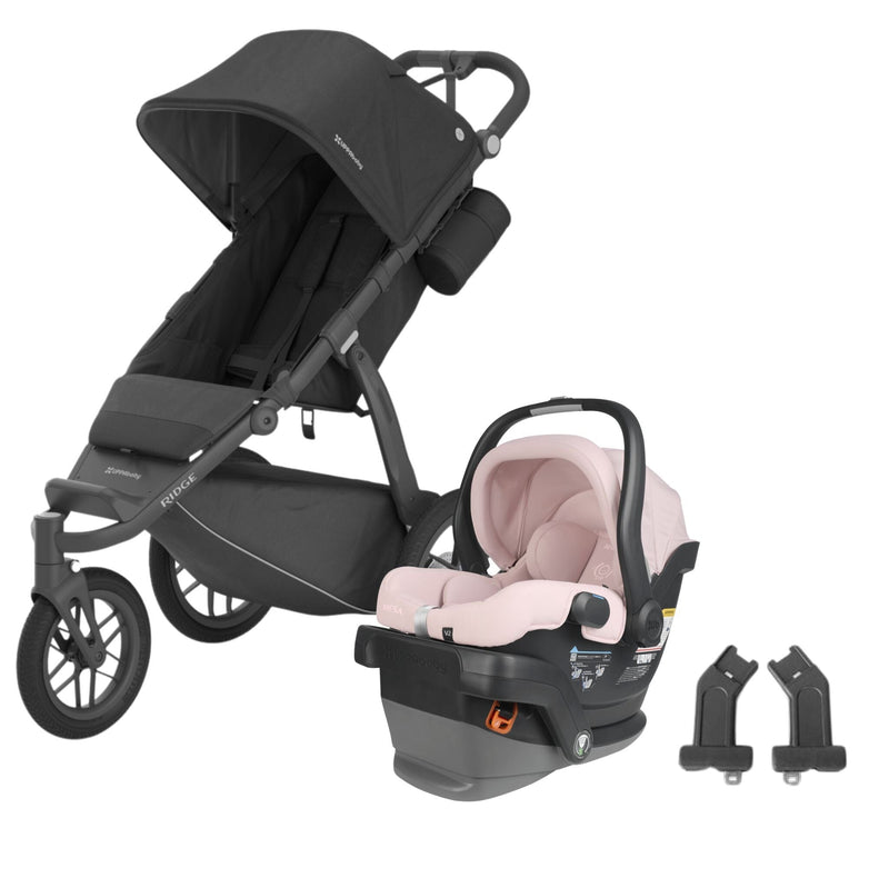UPPAbaby Ridge and Mesa V2 Travel System Jake/Alice