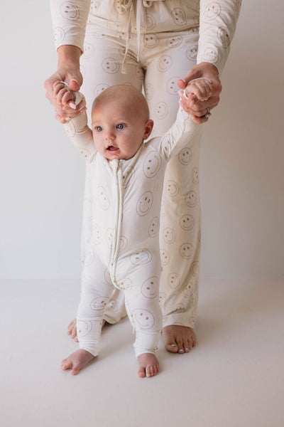 Forever French Baby - Bamboo Zip Pajamas | Just Smile