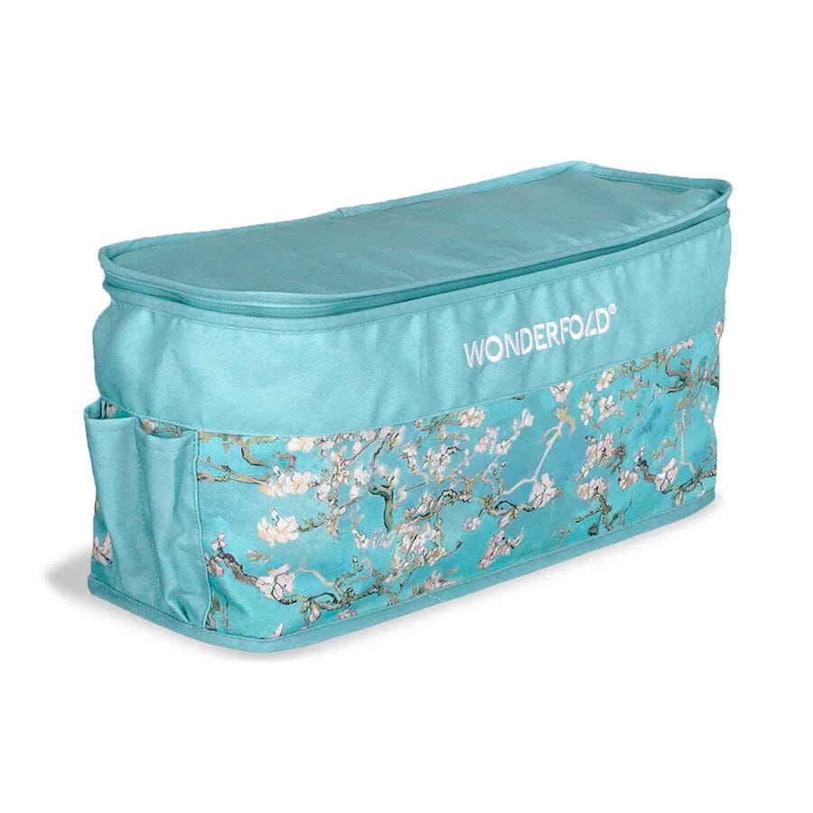 WonderFold W4 Elite/Luxe Rear Basket Fabric - Van Gogh Almond Blossoms- Strolleria