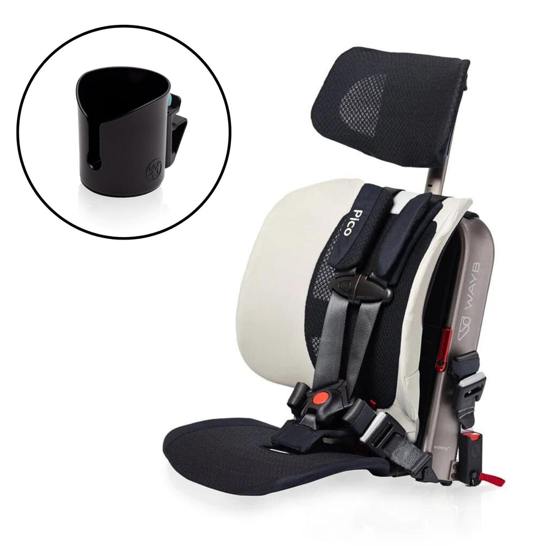 WAYB Pico Forward-Facing Car Seat + Cup Holder Bundle