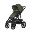 Veer Switch & Roll Leather Kit Stroller (Switchback Seat & Roll Frame, Leather Grips for Handle and Armbar) - Bambi Baby