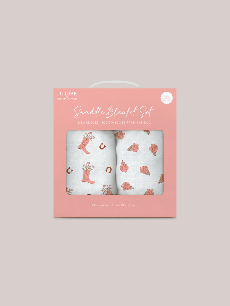 JuJuBe Swaddle Blanket Set - Bloomin&