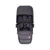 Gray Veer Switchback Seat Luxe Stroller Seat - Front View | Strolleria