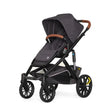 Veer Switch & Roll Leather Kit Stroller (Switchback Seat & Roll Frame, Leather Grips for Handle and Armbar) - Bambi Baby